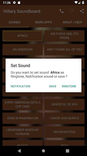 Hillary Clinton Soundboard скриншот 2
