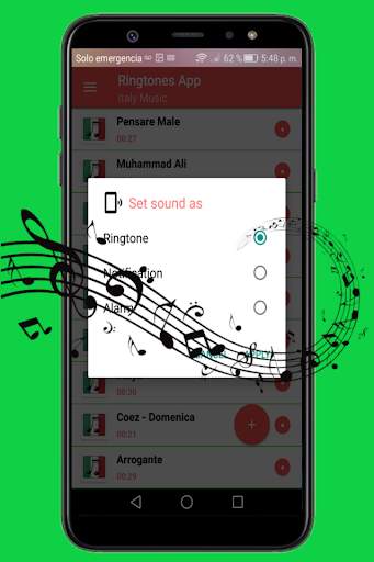 Italian music ringtones screenshot 2