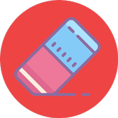 Remove Object -Eraser icon