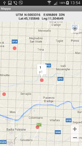 Topografia UTM  free screenshot 4
