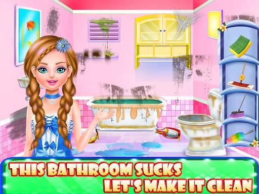 House Clean : Home Design & Decoration Girls Game screenshot 2