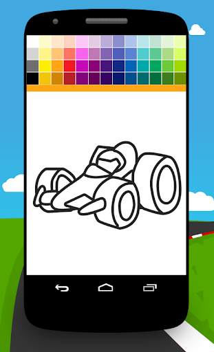 Cars Coloring स्क्रीनशॉट 5