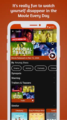 WebFlix - Web Series and Movie Trailers screenshot 5