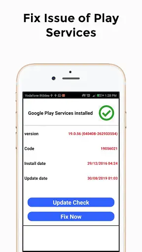 Fix Play Services Issues скриншот 1