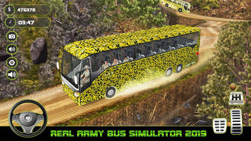 Offroad US Army Bus Transport screenshot 5