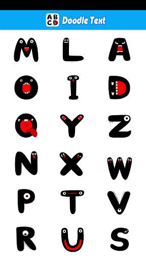 Doodle Text 3D Animated Sticker screenshot 3