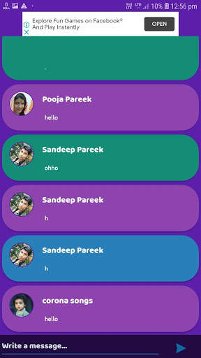 Mini Chat ROOM | Make New Friends स्क्रीनशॉट 2