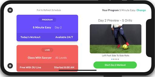 DribbleUp Soccer screenshot 1