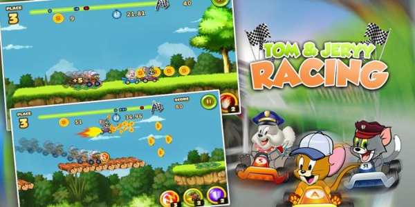 Adventure Tom and Jerry - Speed Racing screenshot 4