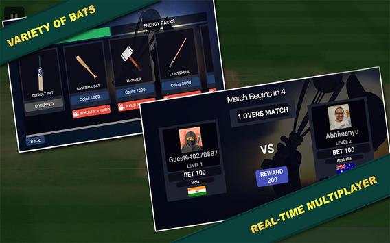 Cricket Lite 3D: World Cricket Bash screenshot 5