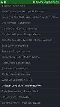 Hits 80's screenshot 2