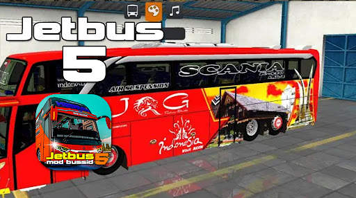 Mod Jetbus 5 Bussid screenshot 1