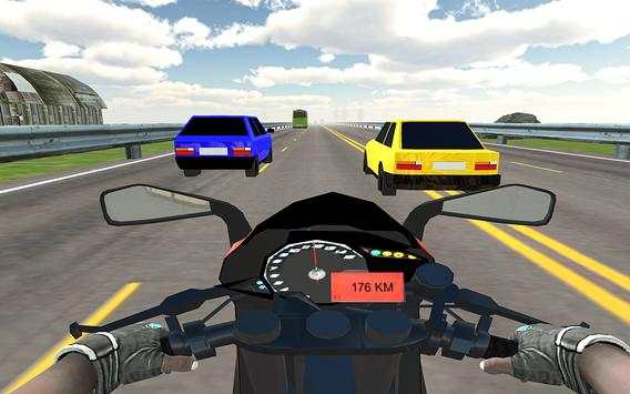 Motorbike Traffic Chase : Real Highway Speed Rider screenshot 1