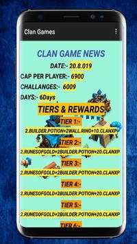 CLAN GAMES NEWS screenshot 3