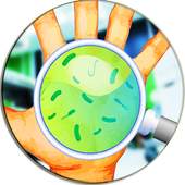 Microbes On Hand Photo Joke 3.0
