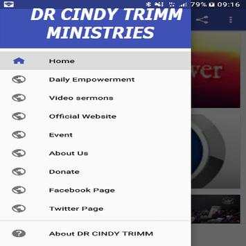 DR CINDY TRIMM MINISTRIES screenshot 1