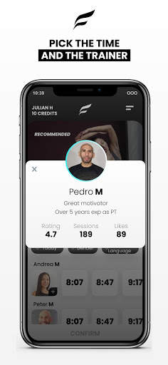 Magic Fitness App screenshot 5