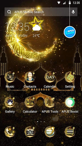 Ramadan-APUS Launcher theme screenshot 1