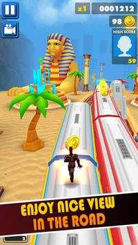 Subway Iron Hero Man Running Clash 👊🔱 screenshot 6