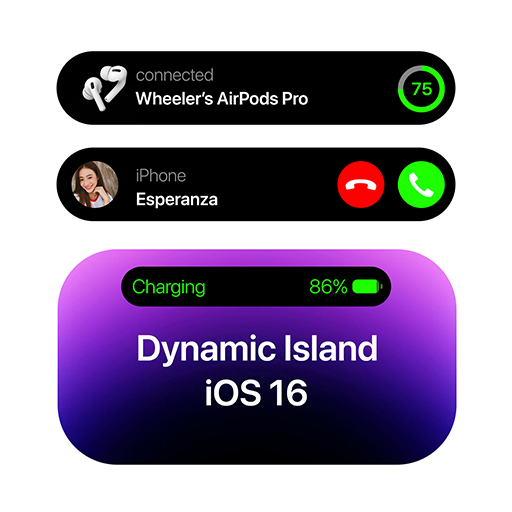 Dynamic Island iOS 16 icon