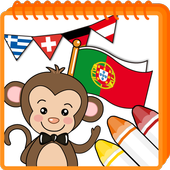 Coloring game - Flags Europe 2 icon