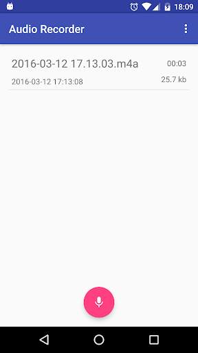 Диктофон скриншот 1