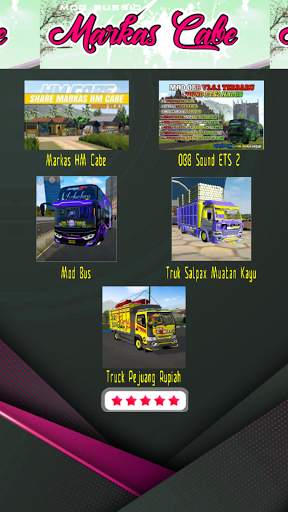 Mod Bussid Markas Cabe screenshot 2