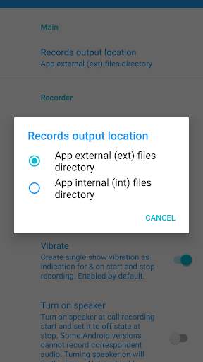Free Automatic Call Recorder screenshot 5