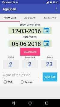 AgeScan - Age Calculator скриншот 3