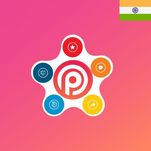 Pixalive - Social Media App Made in India आइकन