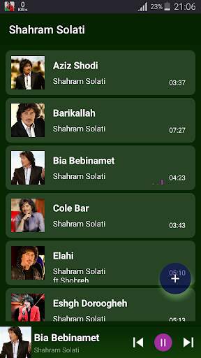 Shahram Solati - songs offline screenshot 1