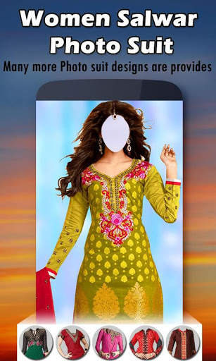 Women Salwar Photo Suit screenshot 3