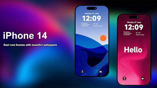 iPhone 14 Launcher for Android screenshot 1
