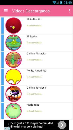 Videos Infantiles 🐣 screenshot 1