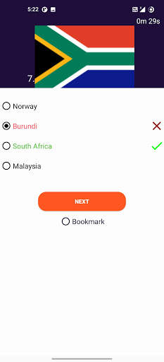 World Flags Quiz скриншот 2