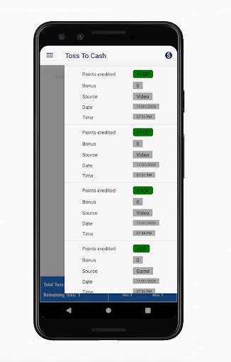 Toss To Cash - Real Money Earning App screenshot 5