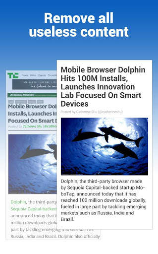 Dolphin Reader for Android screenshot 2