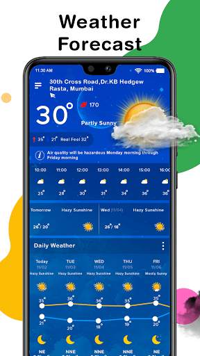 Weather Forecast - Accurate Weather & Radar maps screenshot 1