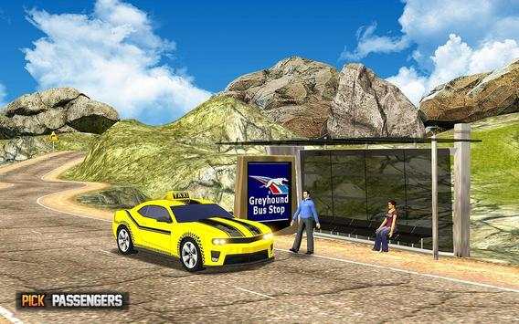 Crazy Taxi Mountain Driver 3D Games screenshot 4