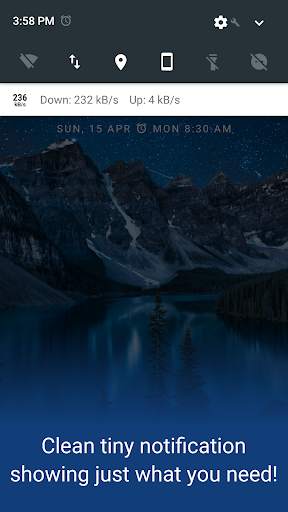 NetSpeed Indicator: Internet Speed Meter screenshot 2