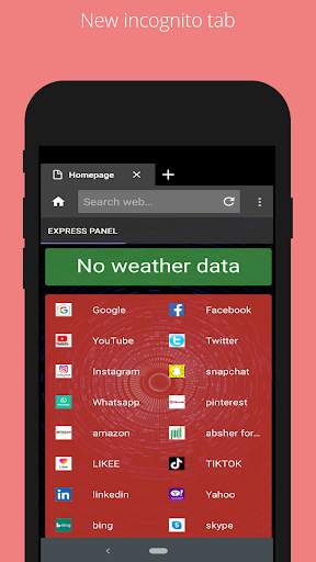 Links Web browser (Fast, private,& safe) screenshot 2