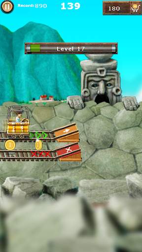 Minecart Jumper - Gold Rush screenshot 6