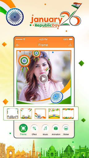 Republic Day Video Maker : 26th Jan. Video Maker screenshot 4