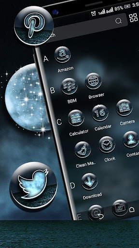 Ocean Moon Launcher Theme screenshot 3