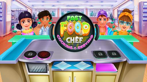 Fast Food Chef Cooking and Serving screenshot 1