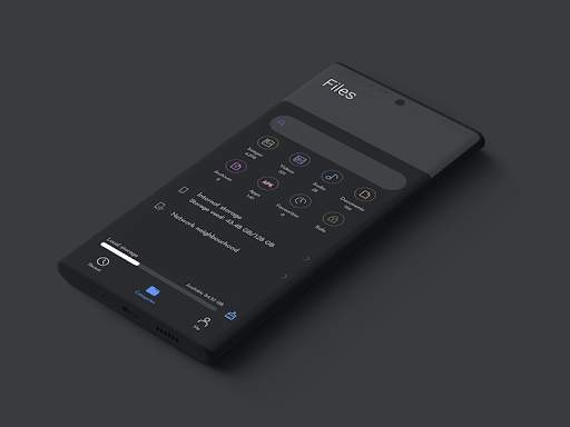 S20 One-UI Dark Live Wallpaper Theme EMUI 10 screenshot 7