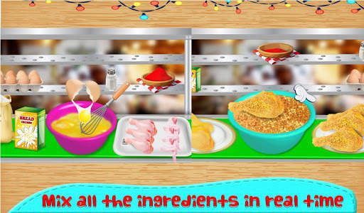 Deep Fry Chicken Cooking Game screenshot 8