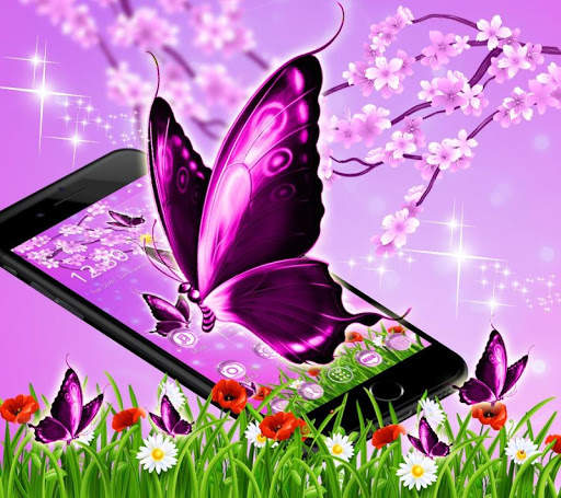 Butterfly 3D Launcher Themes screenshot 1