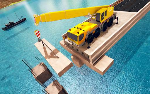 Bridge Building Simulator: Road Construction Games screenshot 4