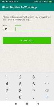 Direct Number To WhatsApp screenshot 2